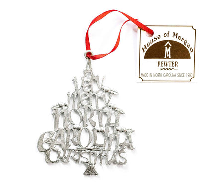 A Very Merry North Carolina Christmas Ornament - North Carolina Gifts