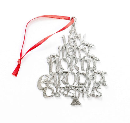 A Very Merry North Carolina Christmas Ornament - North Carolina Gifts