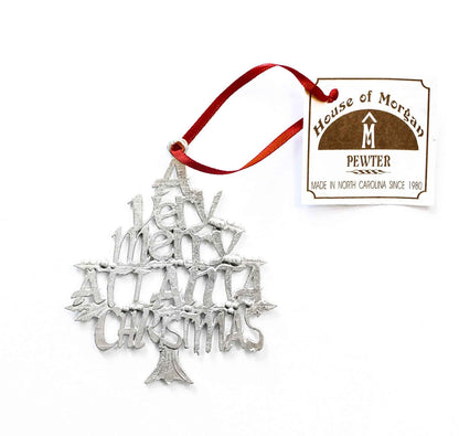 A Very Merry Atlanta Christmas Ornament - Atlanta Gift