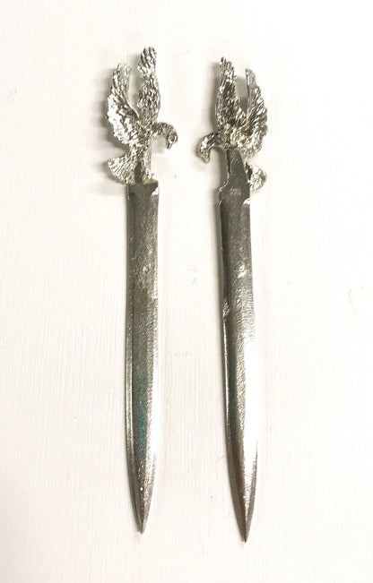 Handmade American Eagle Letter Opener Pewter Veteran Gift - House of Morgan Pewter