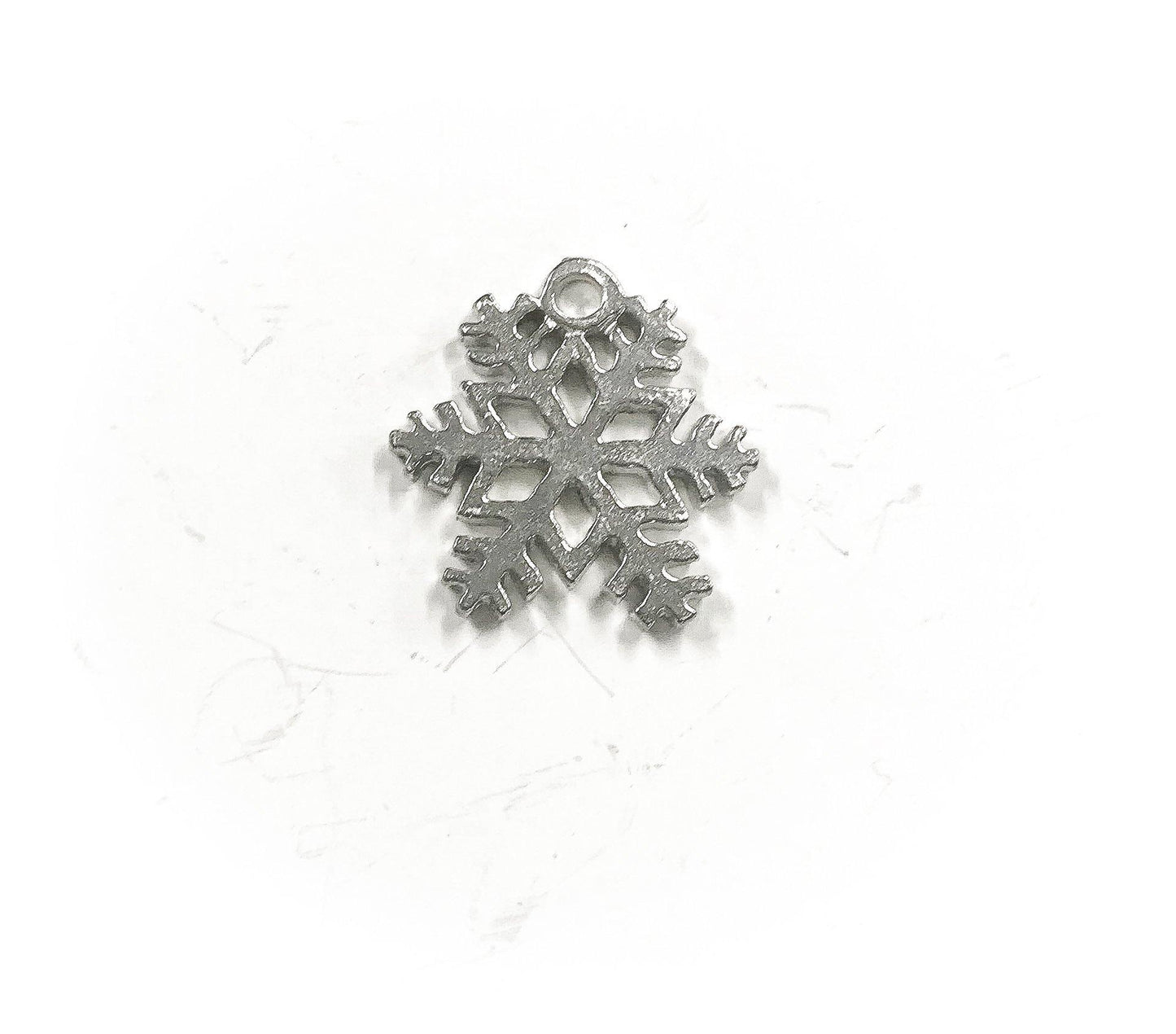 Handmade Snowflake Pewter Pendant Necklaces - House of Morgan Pewter