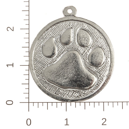 Dog Paw Pewter Blank