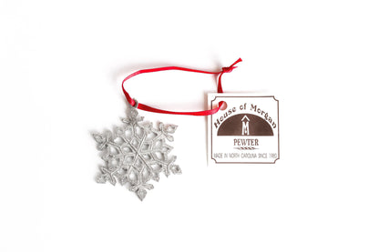 detailed snowflakes handcrafted in North Carolina