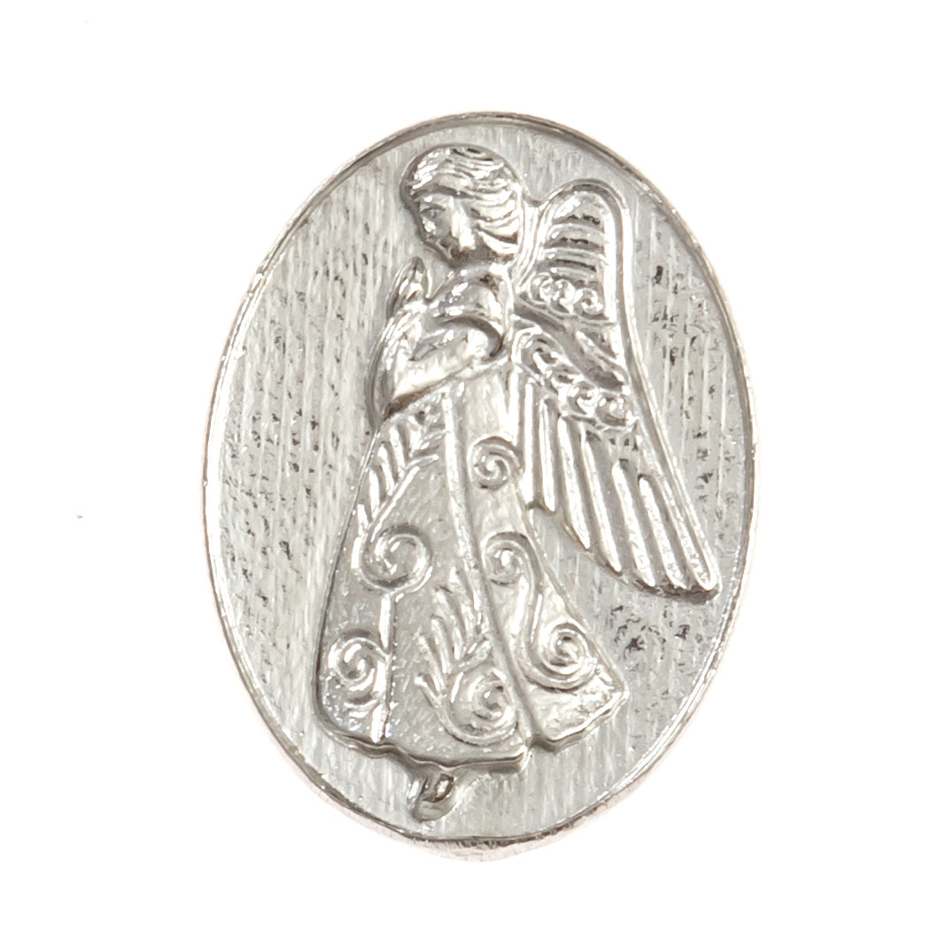 Guardian Angel Pocket Coin - Praying Angel Keepsake Gift