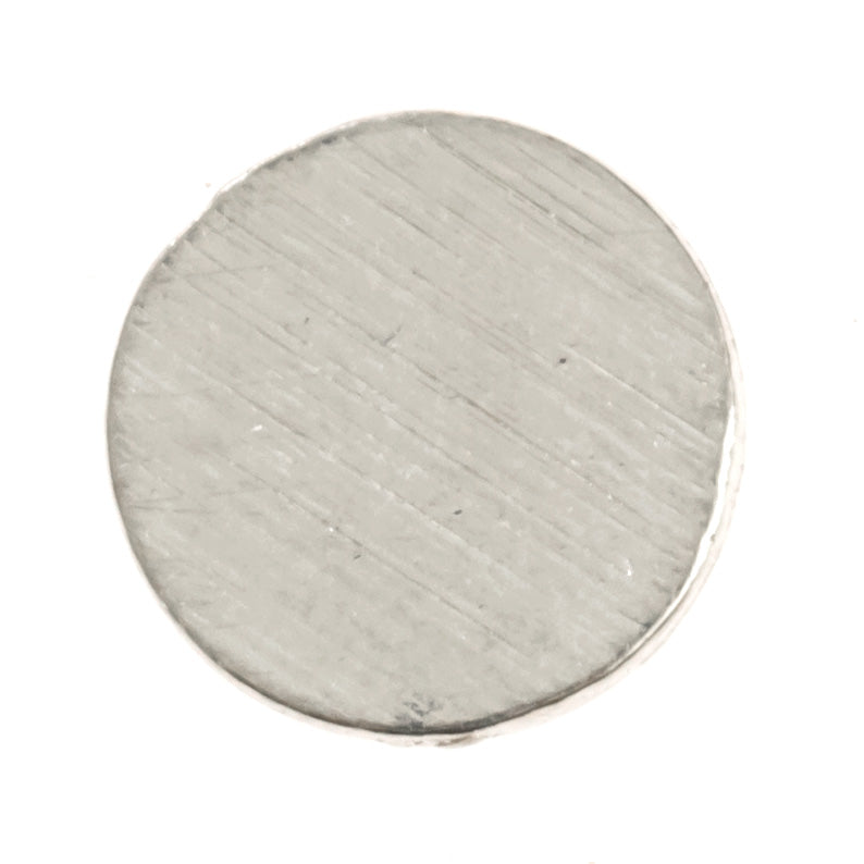 Small Round Pewter Blanks - 1/2 Inch 16 Gauge Metal Circle - Bulk Prices for Craft Supplies