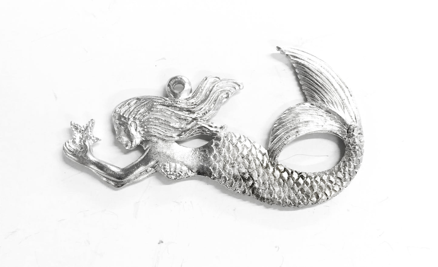 pewter mermaid for birthday party favors