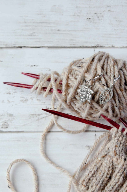 Custom Nature Knitter Marker - Crafter Gift