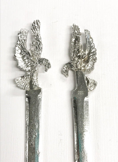 Handmade American Eagle Letter Opener Pewter Veteran Gift - House of Morgan Pewter