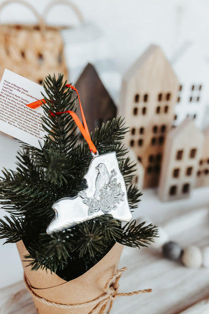 Handmade State Symbols Christmas Ornaments- New York NY - House of Morgan Pewter