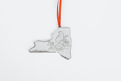 Handmade State Symbols Christmas Ornaments- New York NY - House of Morgan Pewter