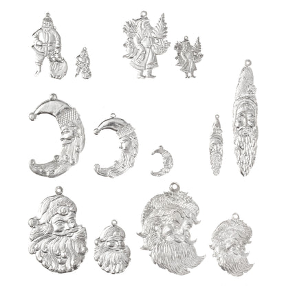 Handcrafted Santas made in the USA