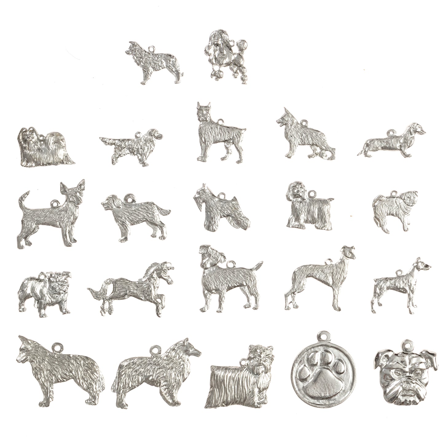 Dog Jewelry - Earrings - Necklace - Family Pet Gift - Wide Range of Dog Breeds