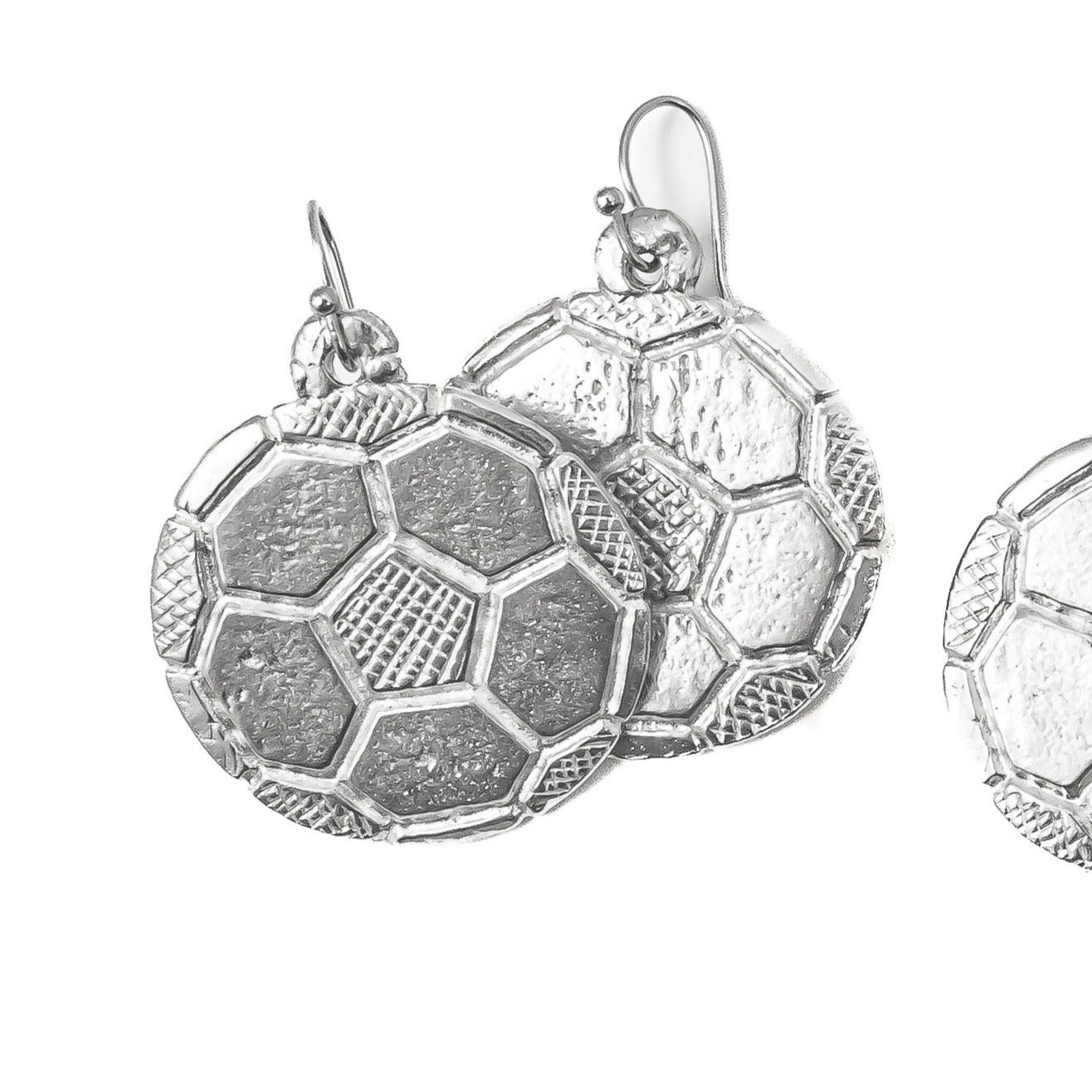 Soccer ball Earrings