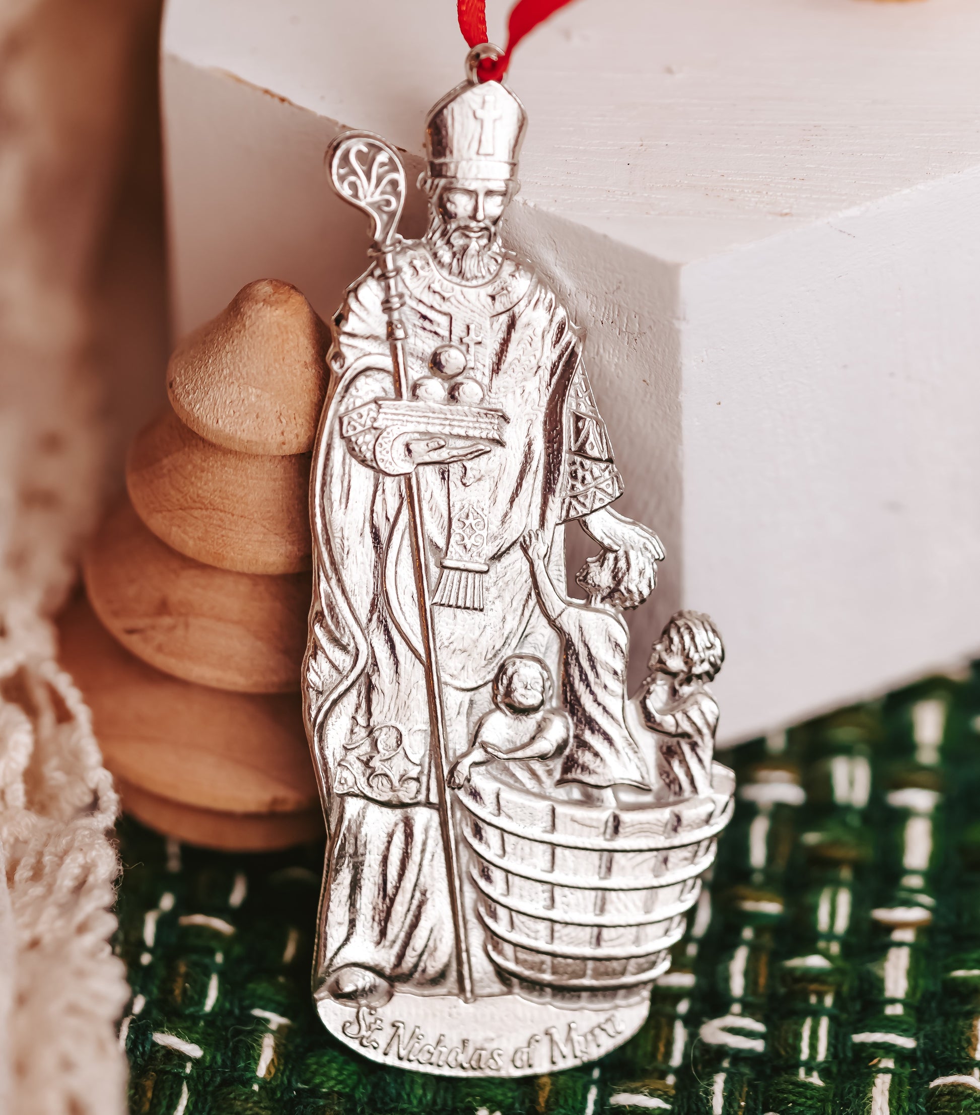 Saint Nicholas of Myra Christmas Ornament