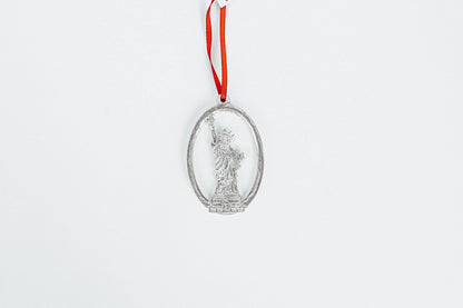Handmade Statue of Liberty Christmas Ornaments- New York - House of Morgan Pewter