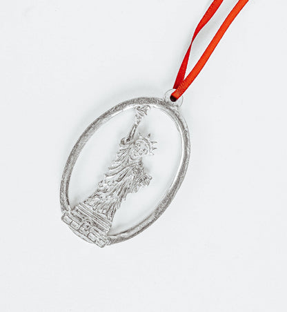 Handmade Statue of Liberty Christmas Ornaments- New York - House of Morgan Pewter