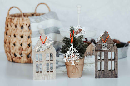 Tennessee Christmas Ornament - Tristar - State Symbols - State Outline