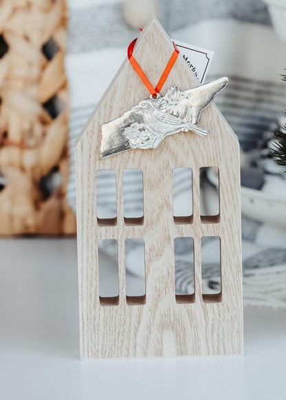 Handmade Tennessee State Symbols Christmas Ornaments Pewter - House of Morgan Pewter