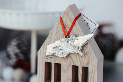 Tennessee Christmas Ornament - Tristar - State Symbols - State Outline