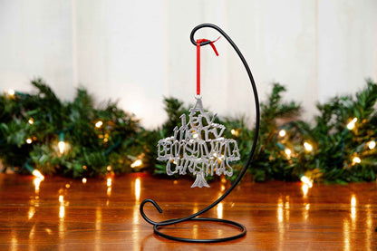 Pennsylvania Gifts - Pennsylvania State Outline and Symbols - Christmas Ornament