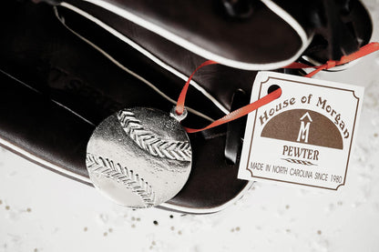 Handmade Sports Christmas Ornament, Athlete Gift - House of Morgan Pewter