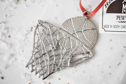 Handmade Sports Christmas Ornament, Athlete Gift - House of Morgan Pewter