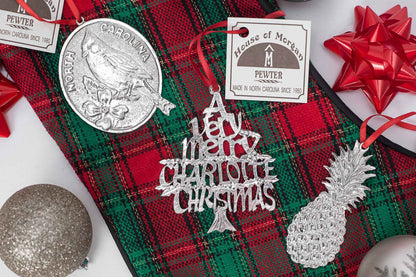 Charlotte Christmas Ornament - Individual Ornament or Gift Set - CLT Travel Souvenir Gift