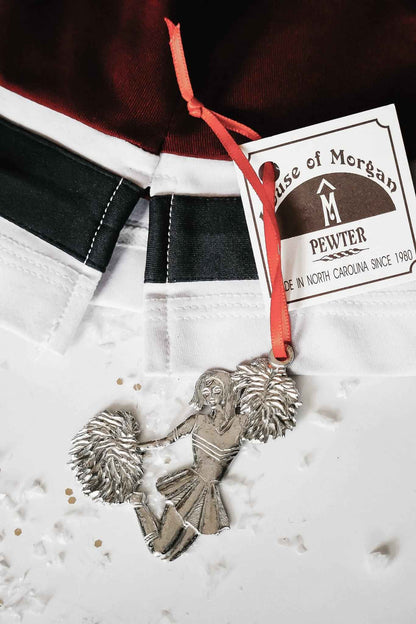Cheerleader Christmas Ornament - Individual Design or Gift Set