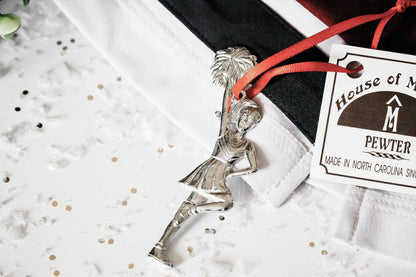 Handmade Sports Christmas Ornament, Athlete Gift - House of Morgan Pewter