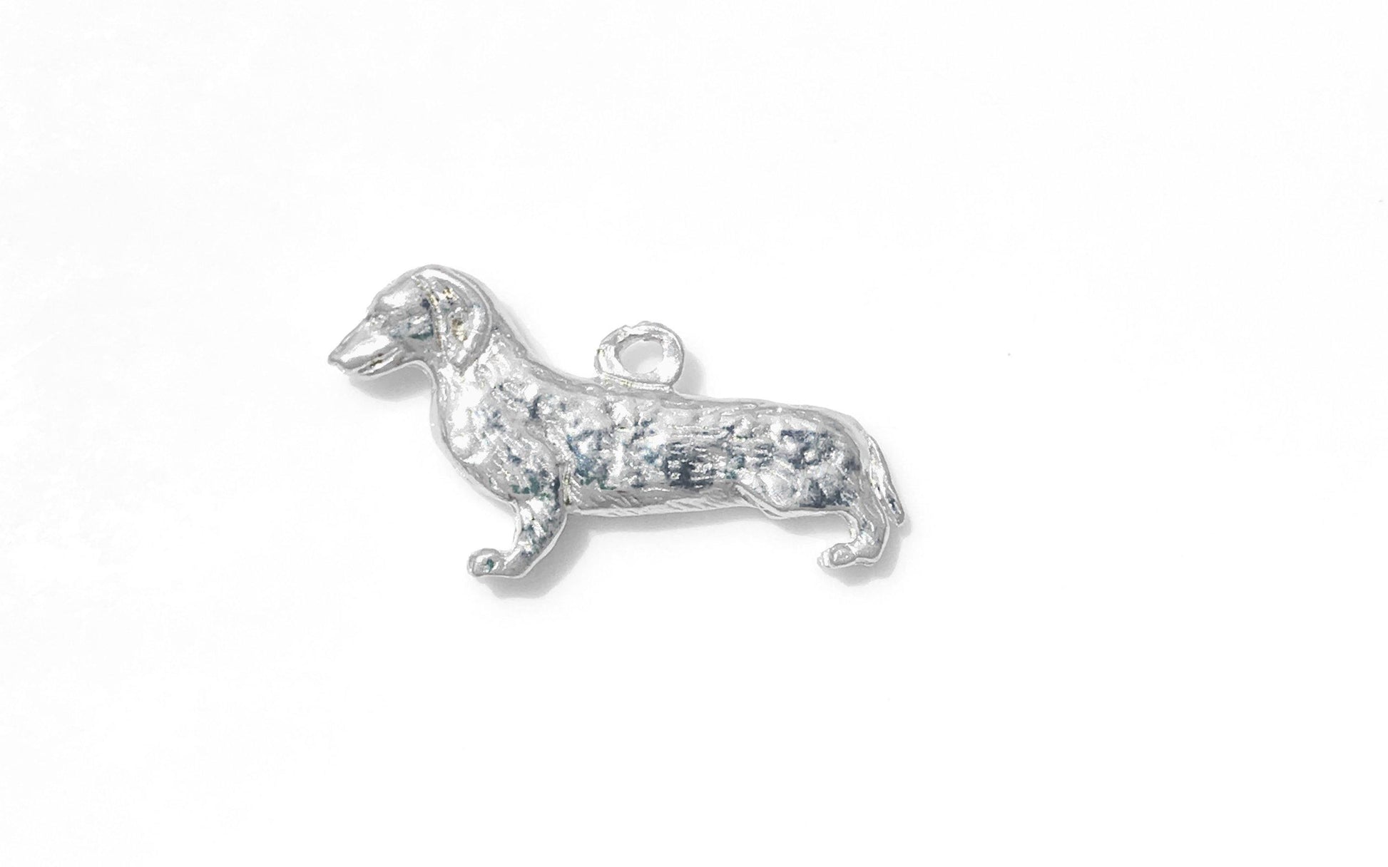 Handmade Pewter Dog Breed Charm Adjustable Necklace - Pet Memorial Jewelry for Daughter -Several Breeds Available - House of Morgan Pewter