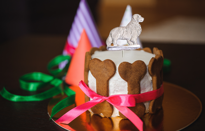 top dog party cake topper
