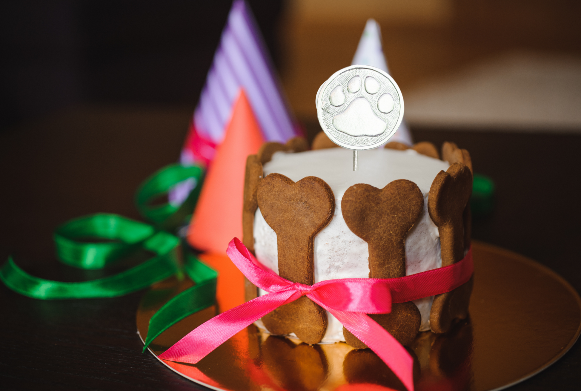 Dog cake deals decorations