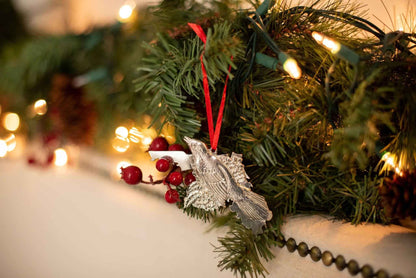Florida Christmas Ornament - FL State Symbols and Outline