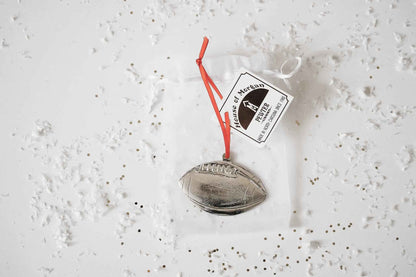 Football Player Christmas Ornament - Gift for Football Coach