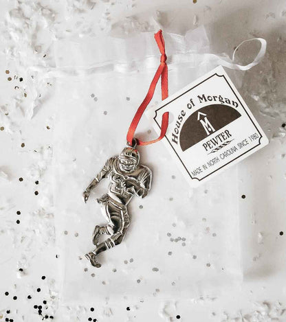 Football Player Christmas Ornament - Gift for Football Coach