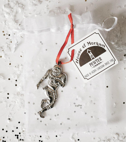 Handmade Sports Christmas Ornament, Athlete Gift - House of Morgan Pewter