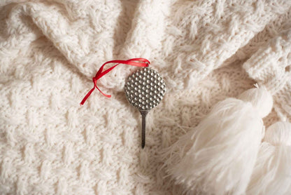 Golf Ball on Tee Christmas Ornament - Gift for Golfer