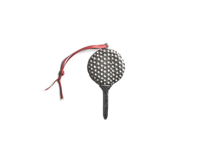 Handmade Golf Ball Tee Christmas Ornament - House of Morgan Pewter
