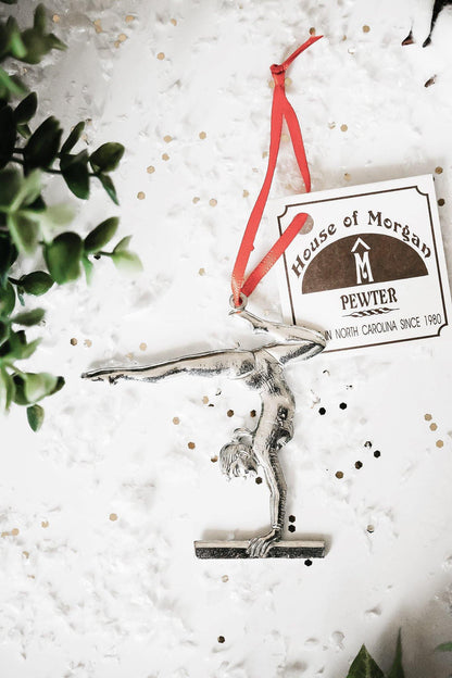 Handmade Sports Christmas Ornament, Athlete Gift - House of Morgan Pewter