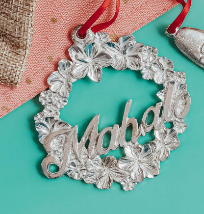 Mahalo Christmas Ornament 