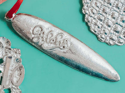 Aloha Surfboard Christmas Ornament