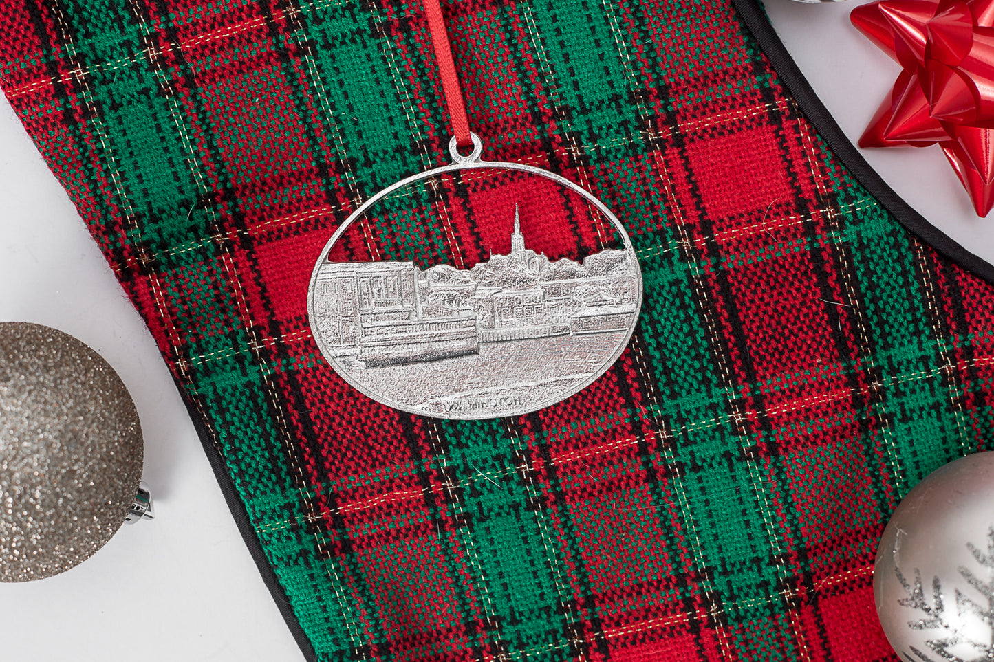 Wilmington Christmas Ornament - Downtown Wilmington Travel Souvenir and Gift