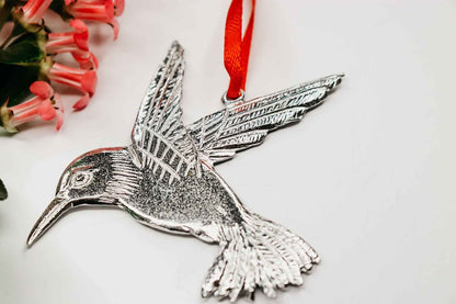 Hummingbird Christmas Ornament - Gift for Gardner