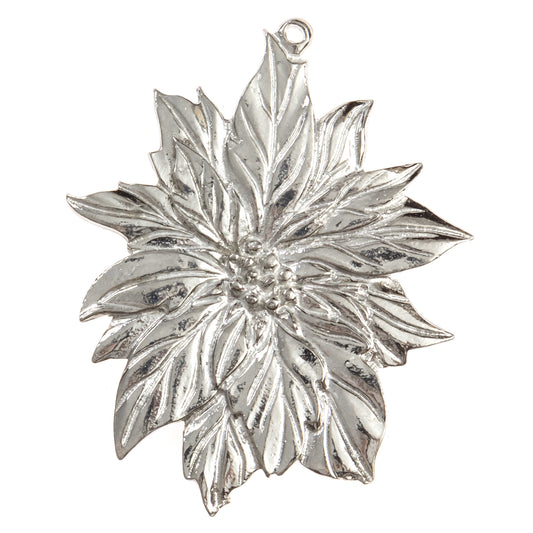 Poinsettia Christmas Ornament