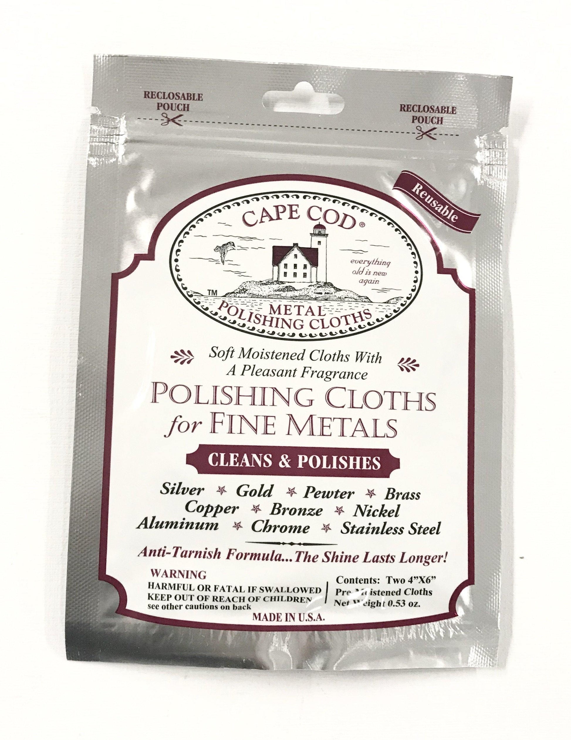 Cape Cod Metal Polishing Cloths - House of Morgan Pewter