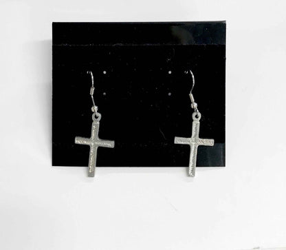 Personalized Religious Earrings - Jewelry for Mom - Cross - Stars - Angel