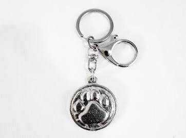 Handmade Pewter Keychain Bag Charm Gift - House of Morgan Pewter