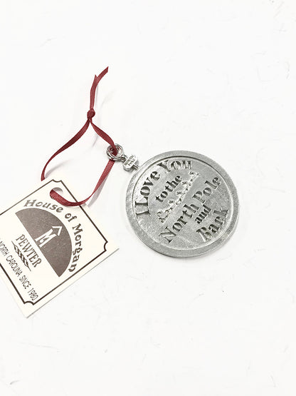 santa christmas ornament