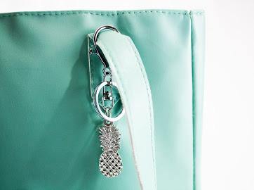 Handmade Pewter Keychain Bag Charm Gift - House of Morgan Pewter