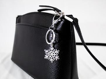 Handmade Pewter Keychain Bag Charm Gift - House of Morgan Pewter